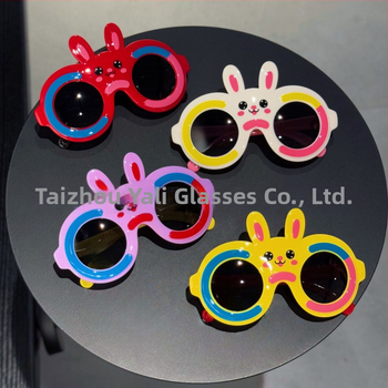 Παιδικά πολωμένα γυαλιά ηλίου με αυτιά λαγουδάκι, UV400, ολόκληρο πλαίσιο, πολυκαρβονικοί φακοί, καθρεφτικά φακοί (κατηγορία 3)