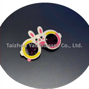 Παιδικά πολωμένα γυαλιά ηλίου με αυτιά λαγουδάκι, UV400, ολόκληρο πλαίσιο, πολυκαρβονικοί φακοί, καθρεφτικά φακοί (κατηγορία 3)