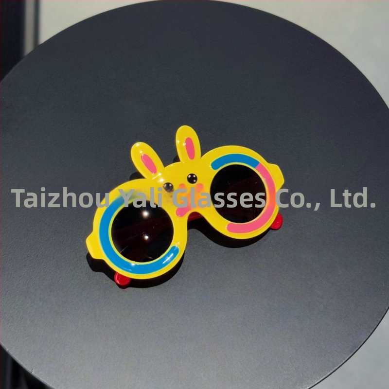 Παιδικά πολωμένα γυαλιά ηλίου με αυτιά λαγουδάκι, UV400, ολόκληρο πλαίσιο, πολυκαρβονικοί φακοί, καθρεφτικά φακοί (κατηγορία 3)