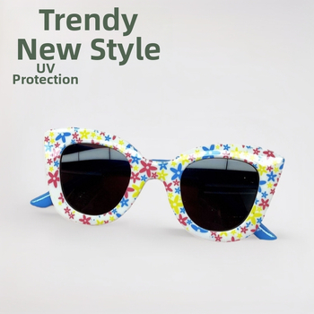 Παιδικά γυαλιά ηλίου με UV400 προστασία, πλήρες πλαίσιο, φακοί AC, μοντέλο XT-6115