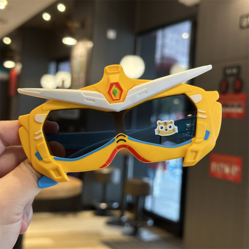 Παιδικά πολωμένα γυαλιά ηλίου με UV400, φακοί TAC, πλήρης σκελετός, σκελετός από TPEE και σιλκόνη