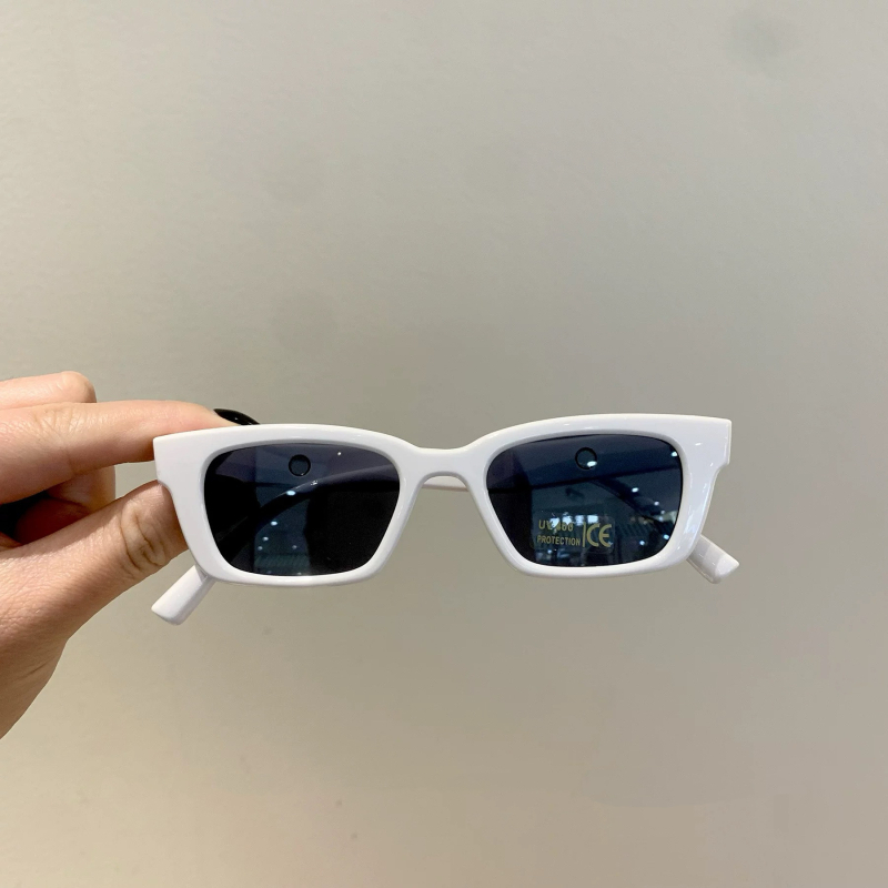 Παιδικά γυαλιά ηλίου, ρετρό ορθογώνιο σχήμα, UV 400, πλήρης σκελετός, φακοί PC, καταγωγή Taizhou