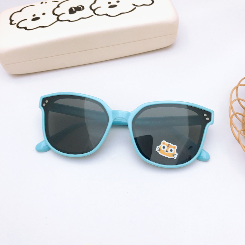 BLINGQUEEN Παιδικά Πολωμένα Γυαλιά Ηλίου, Πλήρης Σκελετός, Φακοί Ρητίνης, UV Προστασία, Τετράγωνο Σχήμα, Άνοιξη 2025