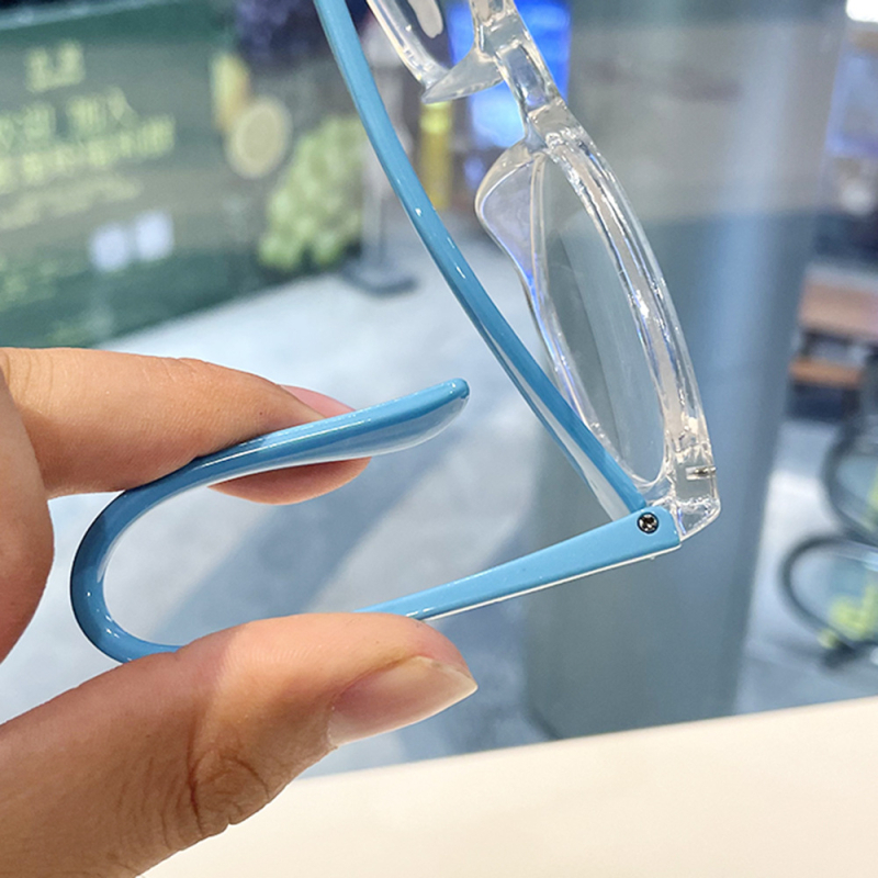 Παιδικά γυαλιά κατά της μπλε ακτινοβολίας, πλαίσιο σιλικόνης, φακοί ρητίνης, τετράγωνο σχήμα, UV400