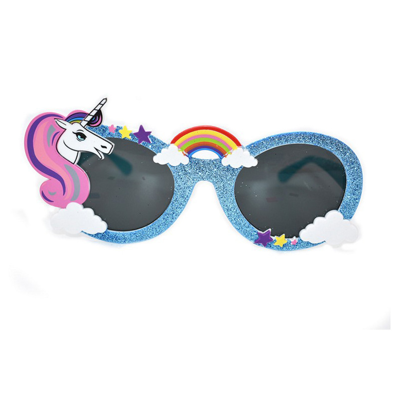 Ochelari de plastic pentru petrecere – recuzită de cosplay cu design Pegaz, proces semi-manual, personalizare disponibilă