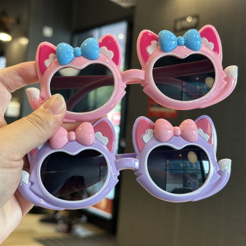 Laste päikeseprillid täisraamiga, UV400 kaitse, läätsed resiinist, raam PC, kategooria 3; karikatuur-stiilne armas printsess