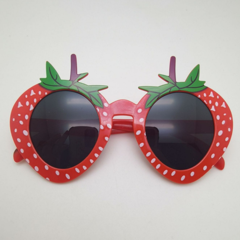 Nauji linksmieji akiniai vakarėliams su vaisių motyvu — Havajų paplūdimio vakarėlis, unisex, plastikinis rėmelis, 2024 vakarėlių stilius