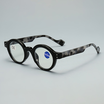 Čitaonse naočale, okrugli okvir, kompletan okvir, AC leće, zaštita od zračenja, UV i plavo svjetlo, asferične leće