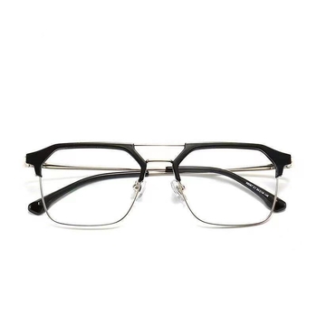 Presbiopijske naočale za čitanje - Unisex, PC leće, protiv plavog svjetla, protiv umora, metalni okvir s punim okvirom