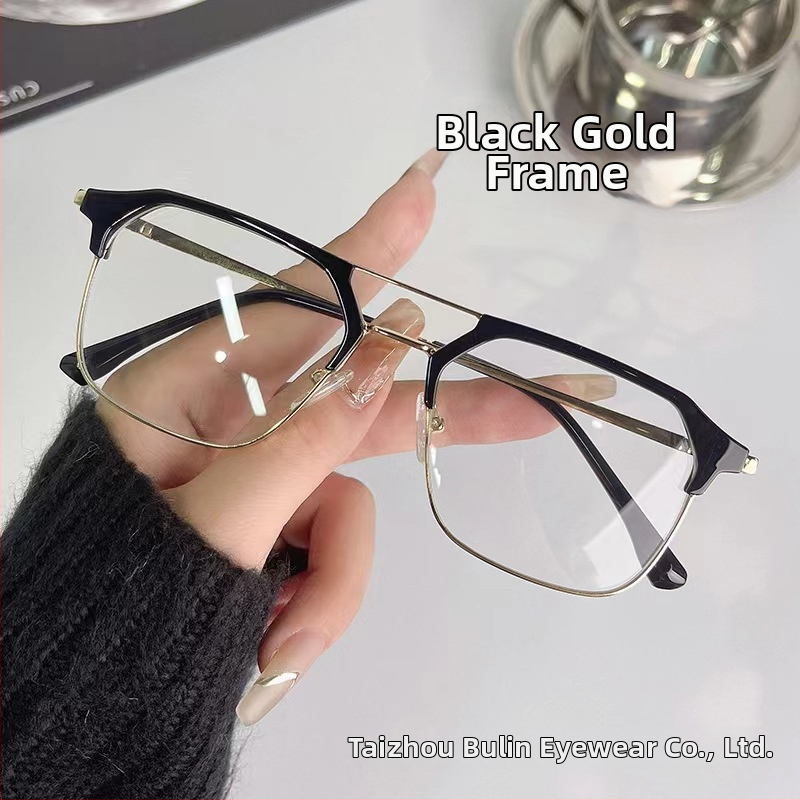 Presbiopijske naočale za čitanje - Unisex, PC leće, protiv plavog svjetla, protiv umora, metalni okvir s punim okvirom