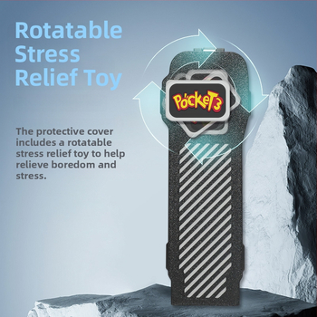 kipye Carcasă de protecție cu capac rotativ pentru DJI Pocket 3 — accesoriu pentru husă corp cameră; Brand kipye; Compatibil cu DJI Pocket 3