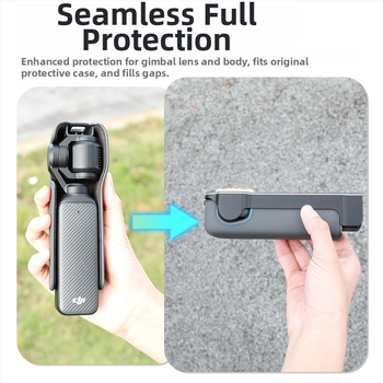 kipye Carcasă de protecție cu capac rotativ pentru DJI Pocket 3 — accesoriu pentru husă corp cameră; Brand kipye; Compatibil cu DJI Pocket 3