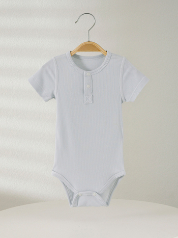 Light Bear Bebin Ljetni Modal Romper, kratki rukavi, preko glave, novorođenčad, unisex (0–1 godina)