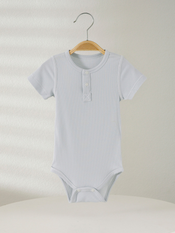 Light Bear Bebin Ljetni Modal Romper, kratki rukavi, preko glave, novorođenčad, unisex (0–1 godina)
