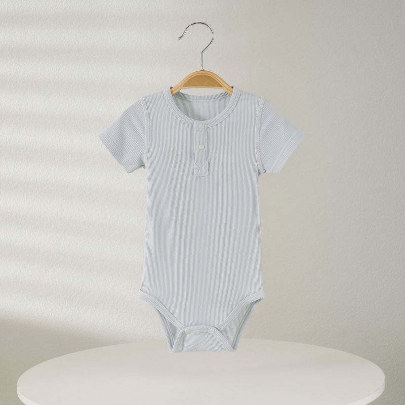Light Bear Bebin Ljetni Modal Romper, kratki rukavi, preko glave, novorođenčad, unisex (0–1 godina)