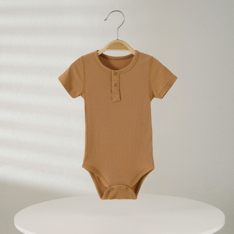 Light Bear Bebin Ljetni Modal Romper, kratki rukavi, preko glave, novorođenčad, unisex (0–1 godina)