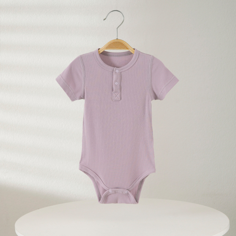 Light Bear Bebin Ljetni Modal Romper, kratki rukavi, preko glave, novorođenčad, unisex (0–1 godina)