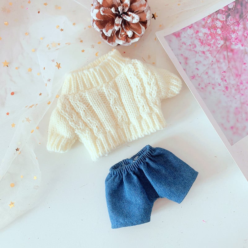 Moon Doll плюшена зайче кукла — къс плюш, пълнеж PP памук, за играчки над 14 години, подходяща за младежи 15–35