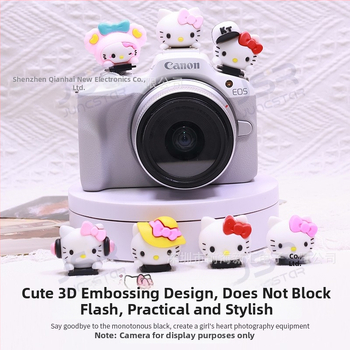 JUNESTAR Universālais karstā kurpītes vāciņš un objektīva vāciņš bezspogu fotoaparātam - modelis: objekīvā vāciņš / karstā kurpītes vāciņš - OEM apstrāde - uzsākts 2025/04