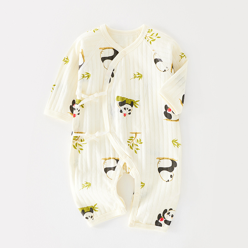 Бебешки ромпер за новородени | унисекс | дълги ръкави | 100% памук