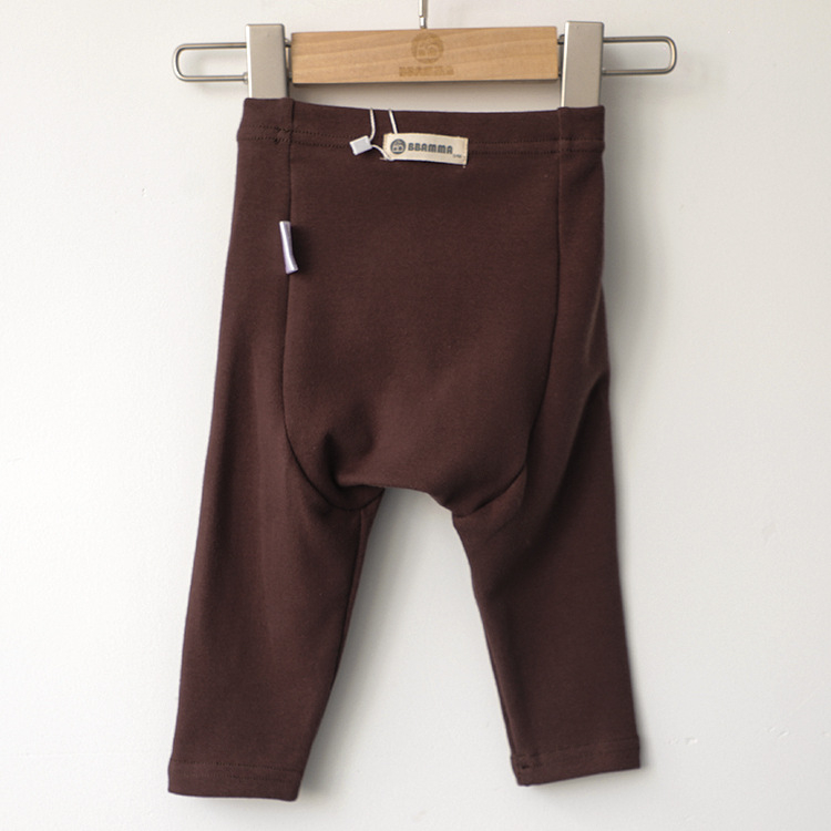 Bērnu bikses - korejiešu stilā, augsts jostas līmenis, 95% kokvilna, universālas, vecums 1–3 gadi, pavasaris un rudens