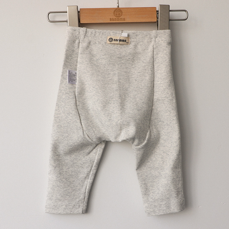 Bērnu bikses - korejiešu stilā, augsts jostas līmenis, 95% kokvilna, universālas, vecums 1–3 gadi, pavasaris un rudens