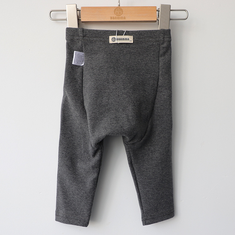 Bērnu bikses - korejiešu stilā, augsts jostas līmenis, 95% kokvilna, universālas, vecums 1–3 gadi, pavasaris un rudens