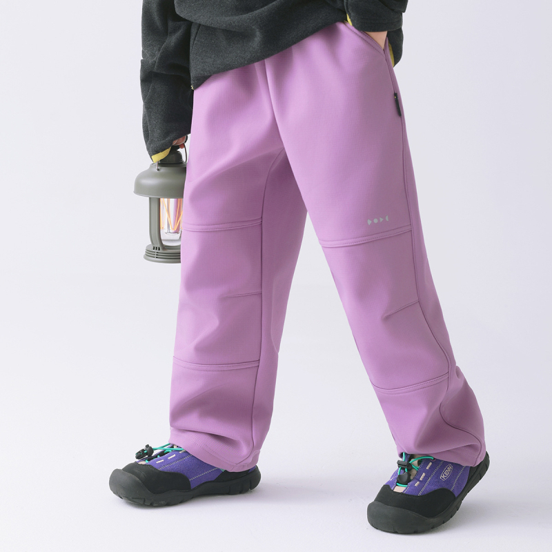 Dječje softshell hlače s fleece podstavom, dvostruko slojne, trostruka zaštita, najlon tkanina, visoki struk, unisex, za zimu, jesen i proljeće