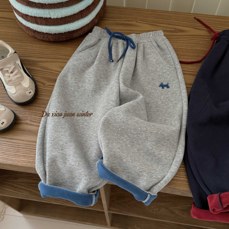 Bērnu bikses, korejiešu stilā, pamata stils, kokvilnas audums, 45% kokvilna, vecuma 3–8 gadi, rudens 2025