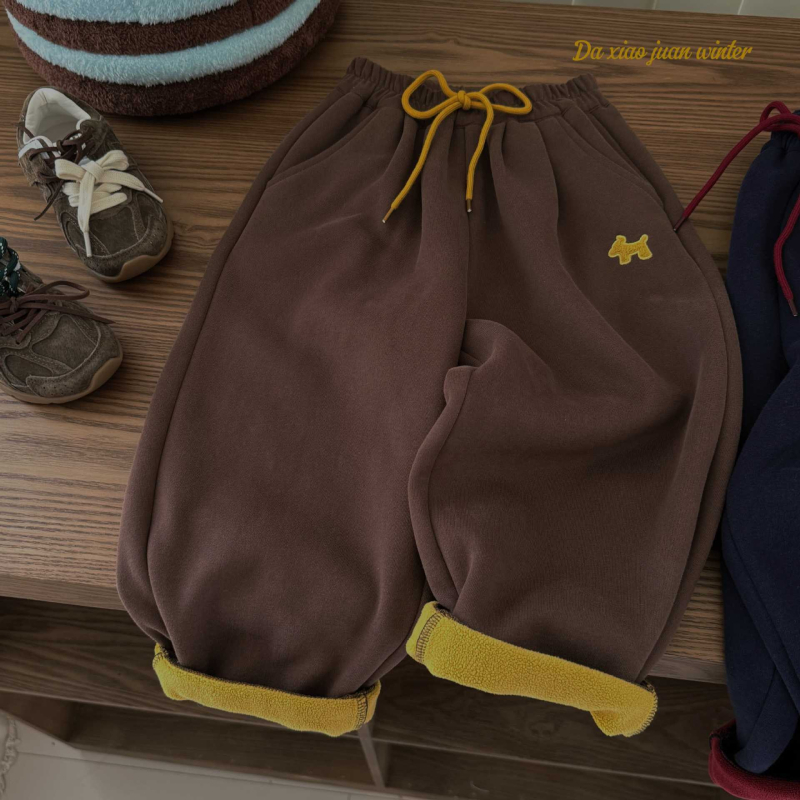 Bērnu bikses, korejiešu stilā, pamata stils, kokvilnas audums, 45% kokvilna, vecuma 3–8 gadi, rudens 2025