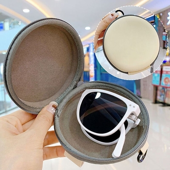 Διπλωτά παιδικά γυαλιά ηλίου με UV προστασία για αγόρια και κορίτσια (Σετ φακών; Φακοί από ρητίνη; Σκελετός: TR+μέταλλο, ρητίνη; Ιδιαίτερα διαμορφωμένος καθρεπτης; Προστασία UV: Κατηγορία 2)