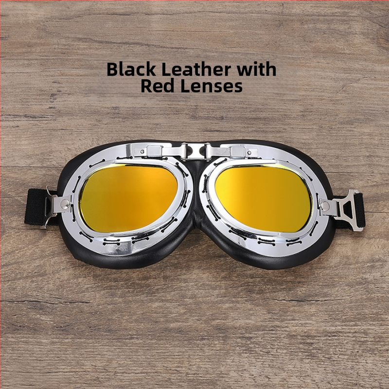 Очила за мотоциклет модел 821, PC материал, ветроустойчиви