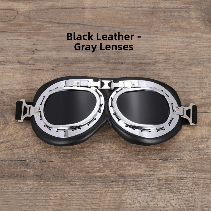 Очила за мотоциклет модел 821, PC материал, ветроустойчиви