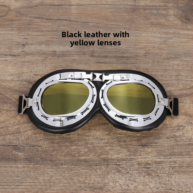 Очила за мотоциклет модел 821, PC материал, ветроустойчиви