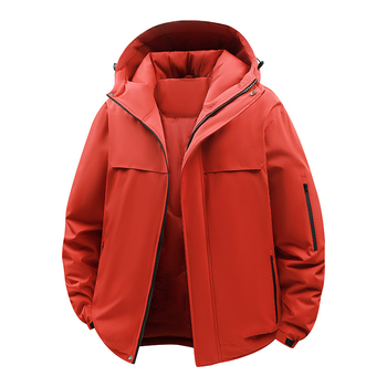 Chenille pūkuota striukė su gobtuvu ir užtrauktuku, itin trumpas ilgis, laisvas kirpimas, užpildas iš imitacinio šilko-pamuko