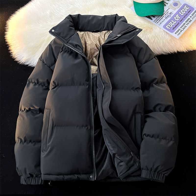 Medvilninė striukė/paltas su stovinčia apykakle, priekinis užtrauktukas, Chenille fliso įdaila, ultra trumpas ilgis, vidutinis storis