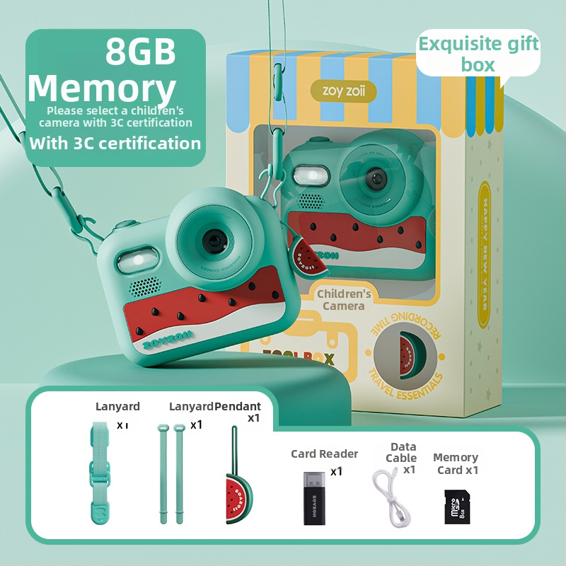 Παιδική κάμερα-παίχνιδο E-28, ψηφιακή κάμερα με ανάλυση 4800 εικονοστοιχείων, αποθήκευση SD, διάρκεια μπαταρίας 2–3 ώρες, λειτουργίες: παιχνίδια, αυτοκόλλητα φωτογραφιών, βιντεογράφηση, φίλτρα, λήψη φωτογραφιών