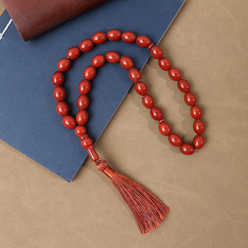 Tasbih molitveni biseri, 33 perle, akril, klasični stil, arapski/bliski istok dizajn
