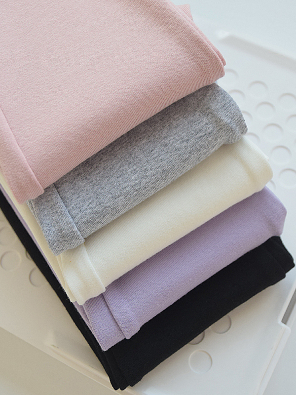 Dječje hlače za djevojčice u korejskom stilu od pamuka s počupanom završnom obradom, srednji pojas s elastičnim pojasom, za novorođenčad (0–1 godina), proljeće‑jesen