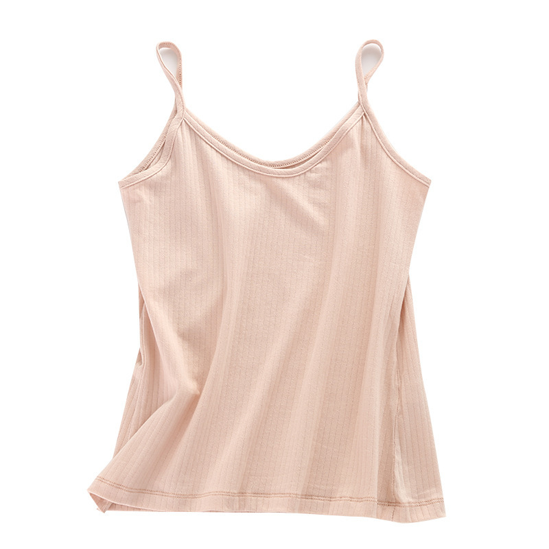 Памучен потник с V-образно деколте, Sling стил, 95% памук, тегло 141–160 г/м², за всички сезони