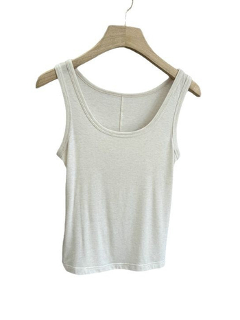 Sling stil camisole, uska linija, visoka elastičnost, prozračna mješavina vuna-tencel-octova vlakna, nježno na koži, proljeće-ljeto