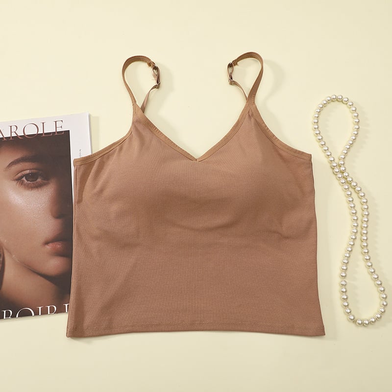 Kokvilnas topiņš ar U-veida muguru, kokvilnas odere, V-dekolte, bieza auduma 201–250 g/m²