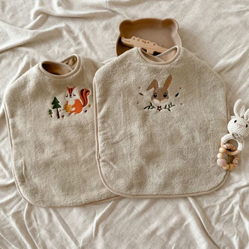 Dječji šal za brisanje zubi — vodootporan, Coral fleece, pamuk, Wenli, Proljeće 2025 (3–8 godina, Wenli, Coral fleece, Cotton, Spring 2025)