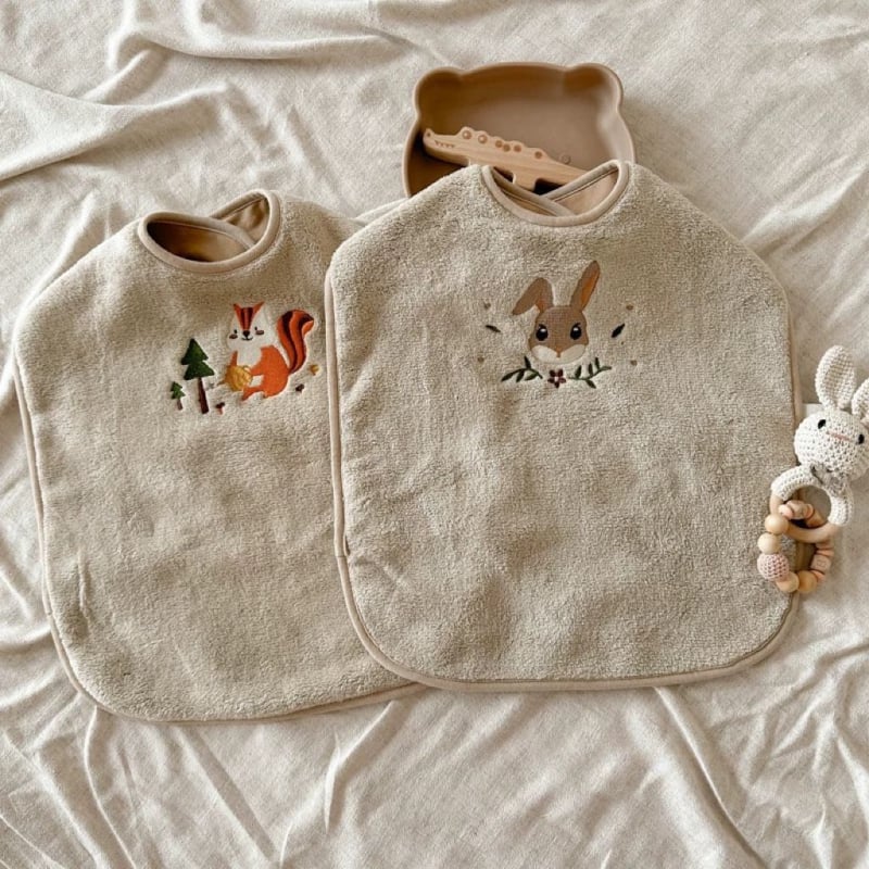 Dječji šal za brisanje zubi — vodootporan, Coral fleece, pamuk, Wenli, Proljeće 2025 (3–8 godina, Wenli, Coral fleece, Cotton, Spring 2025)
