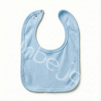Baby bib od pamuka, vodootporan, unisex, za dojenčad i malu djecu 1–3 godine (80–100 cm), jednobojni uzorak, proljeće 2024