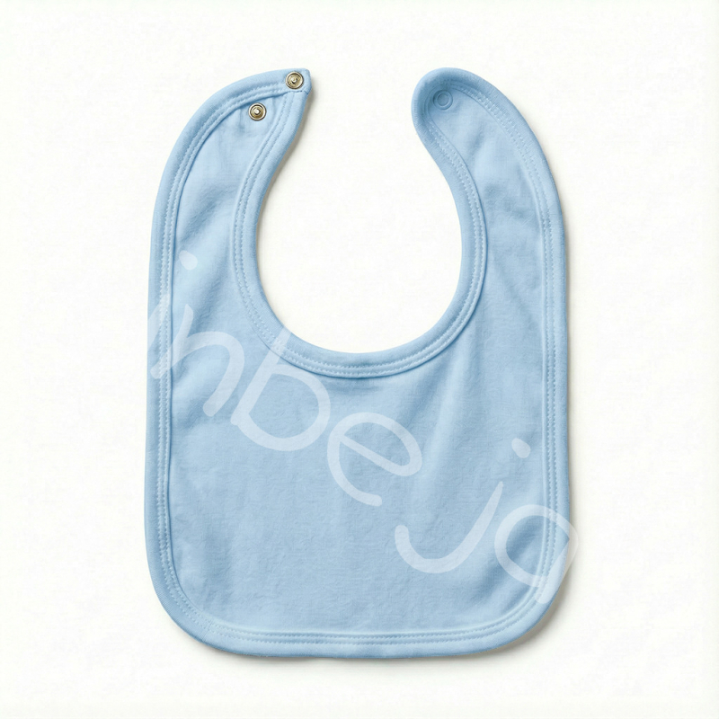 Baby bib od pamuka, vodootporan, unisex, za dojenčad i malu djecu 1–3 godine (80–100 cm), jednobojni uzorak, proljeće 2024