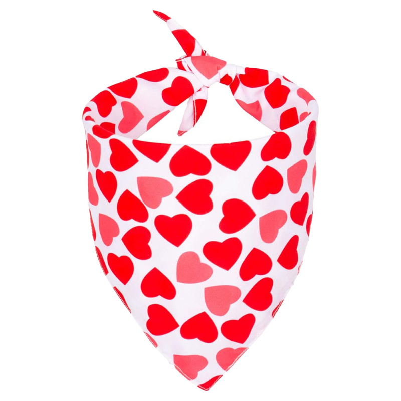 Trīsstūrīgs suņu šalle | burtiem drukāts raksts | poliestērs | karikatūras stils | drukāšana