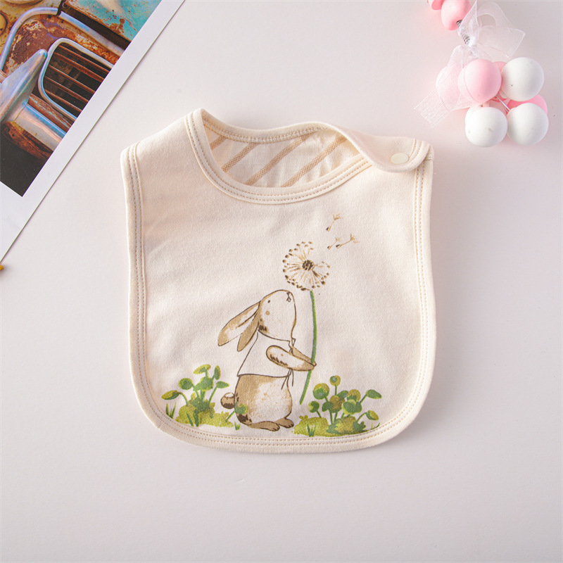 Baby Bear 100% pamuk, vodootporni bib za bebe i djecu 0–3 godine – Sigurnosna razina A
