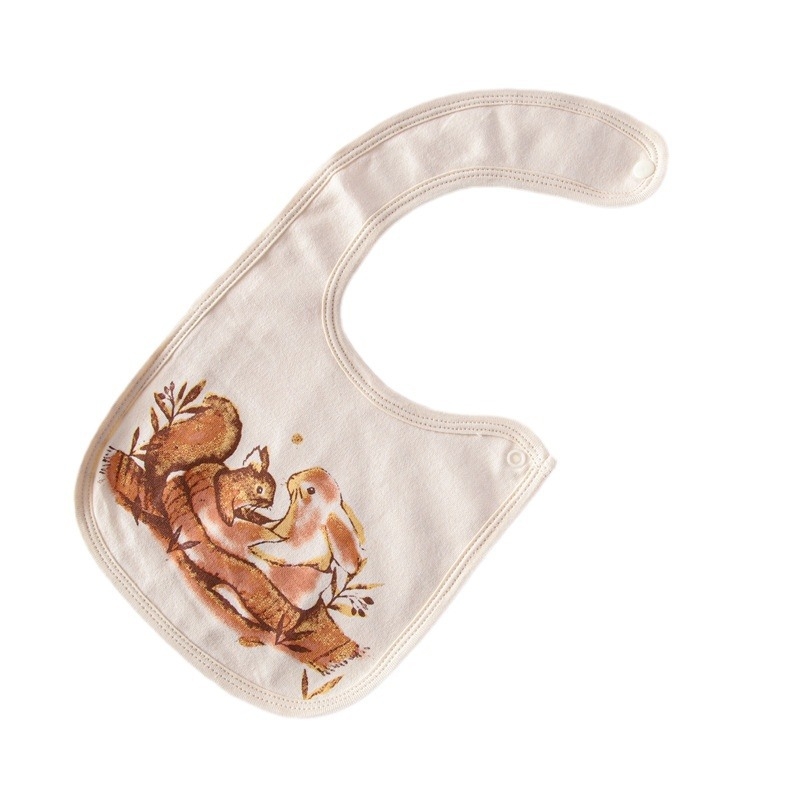 Baby Bear 100% pamuk, vodootporni bib za bebe i djecu 0–3 godine – Sigurnosna razina A