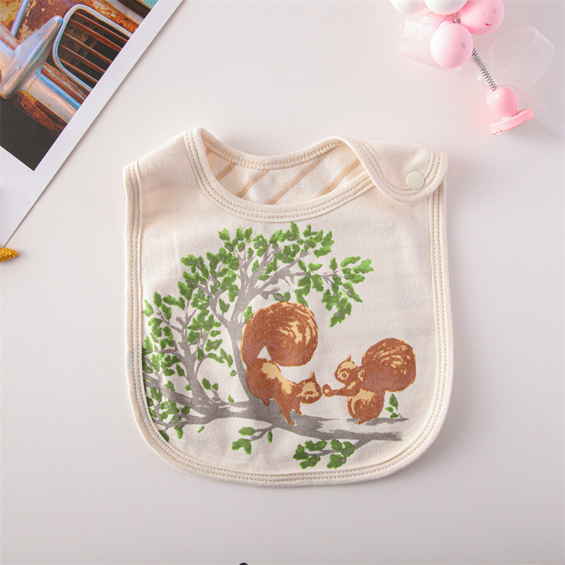 Baby Bear 100% pamuk, vodootporni bib za bebe i djecu 0–3 godine – Sigurnosna razina A